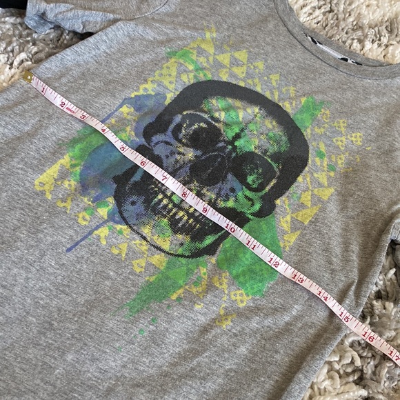 Shaun White Youth Shirt Skull Medium 8 / 10 Long Sleeve - Picture 4 of 7